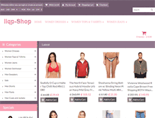 Tablet Screenshot of iiqp-shop.com